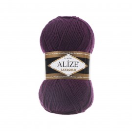 ALIZE LANAGOLD 111 фиолетовый