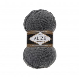 ALIZE LANAGOLD 182 т.серый меланж
