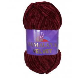 HIMALAYA  VELVET 90022 бордо