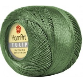 YARNART TULIP 481 я.зеленый